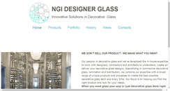 Desktop Screenshot of ngiglass.com